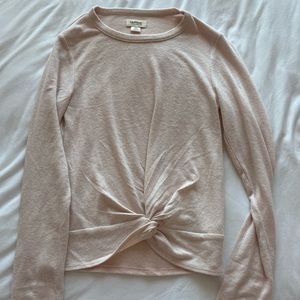 upwest knot front top